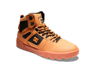 Zapatilla Dc Pure Ht Winter Boots Cuero Hombre Cafe