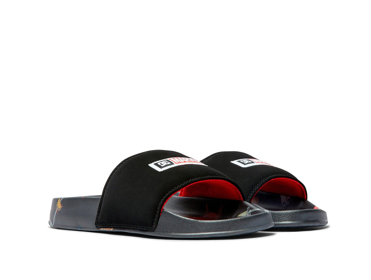 Sandalia DC Slide Deadpool Hombre Negro - Real Kicks