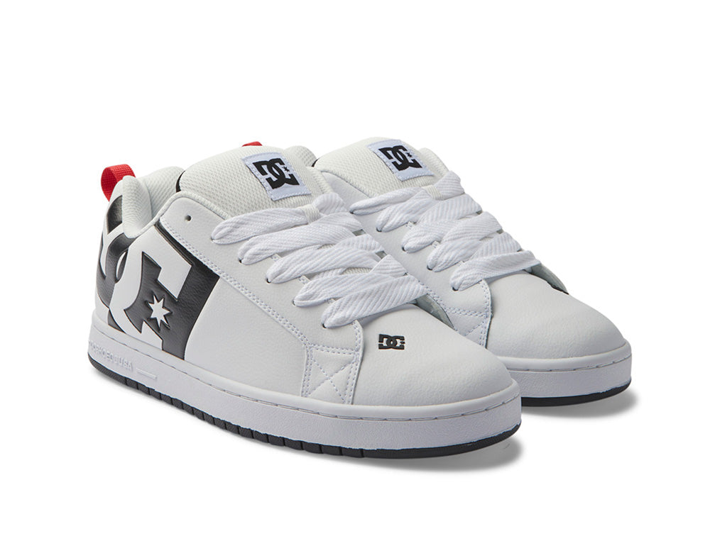 Zapatilla Dc Court Graffik Sq Hombre Blanco