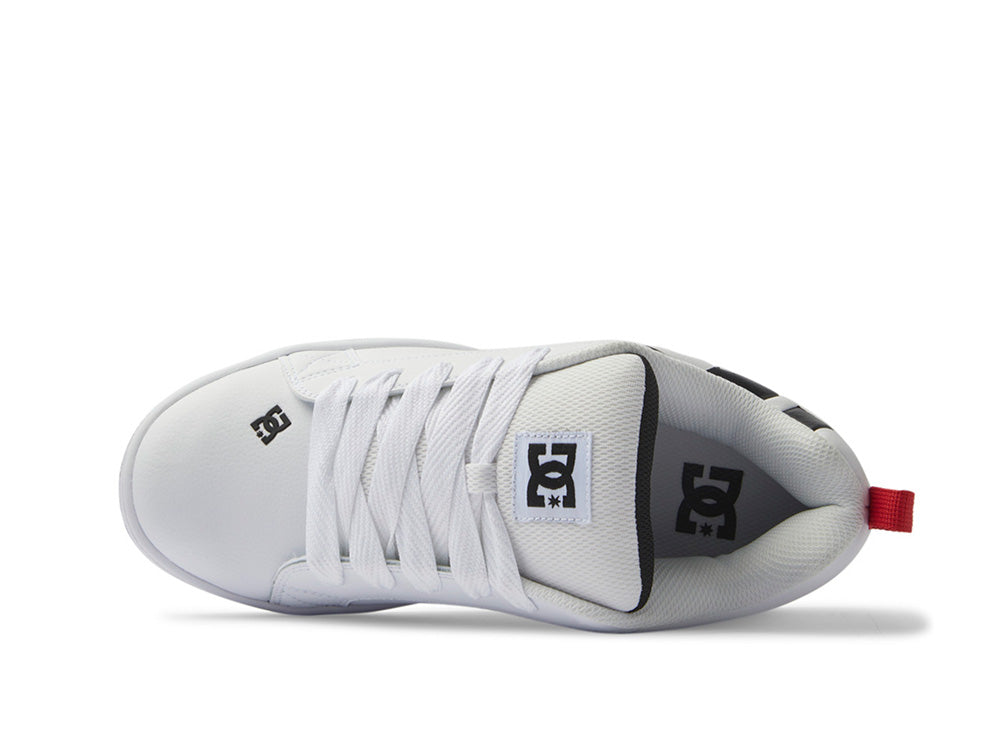 Zapatilla Dc Court Graffik Sq Hombre Blanco