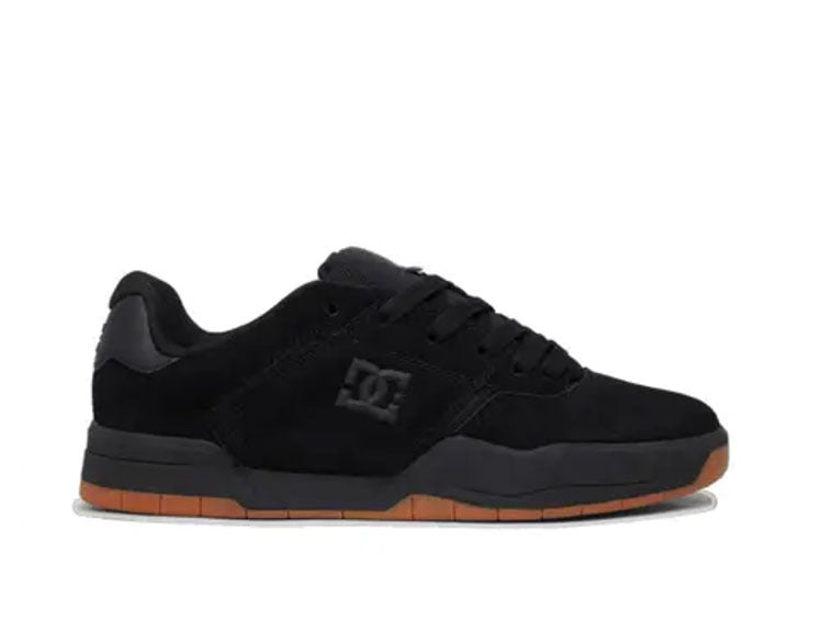 Zapatilla Dc Central Hombre Negro - Suela Negro - Gum