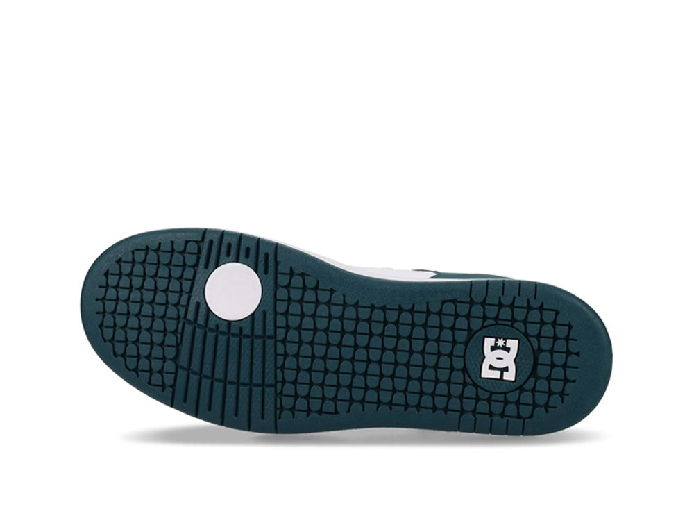 Zapatilla Dc Manteca 4 Hombre Blanco Verde