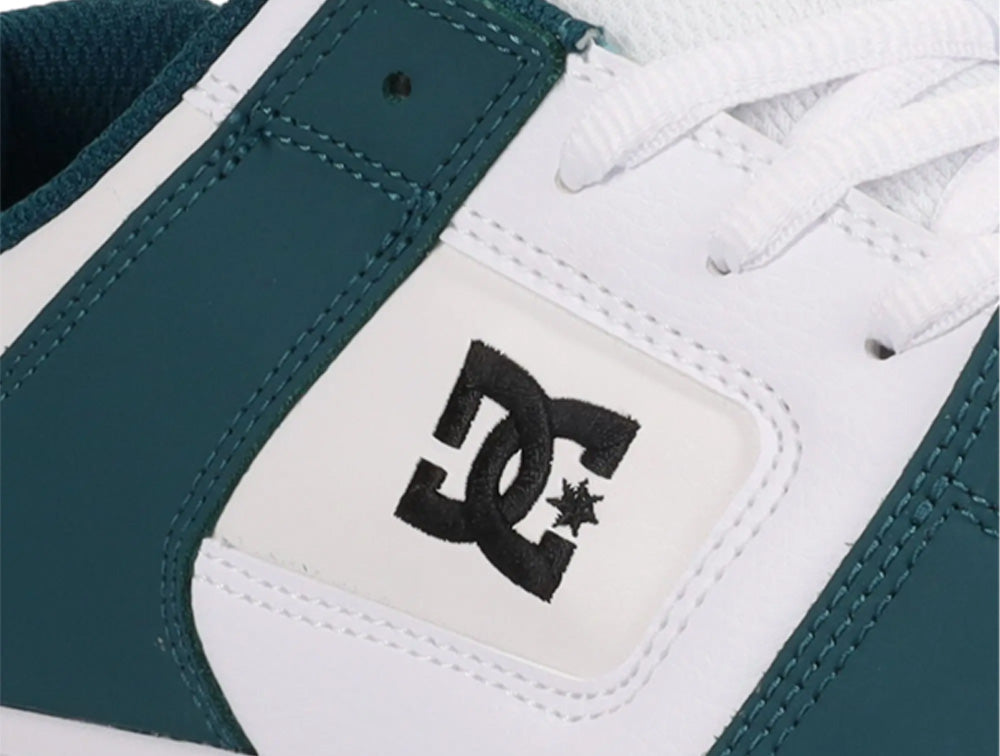 Zapatilla Dc Manteca 4 Hombre Blanco Verde