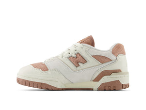Zapatilla New Balance 550 Mujer Blanco Rosado