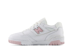 Zapatilla New Balance 550 Mujer Blanco Rosado
