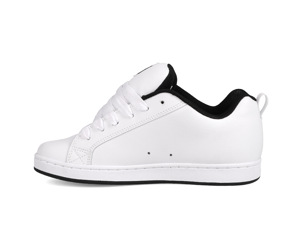Zapatillas Dc Court Graffik Mujer Blanco