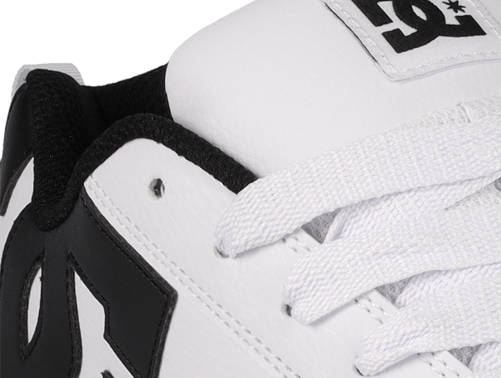 Zapatillas Dc Court Graffik Mujer Blanco