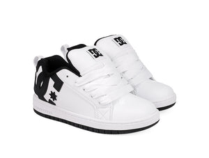 Zapatillas Dc Court Graffik Junior Blanco