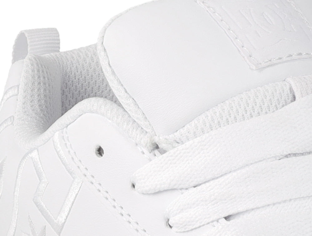 Zapatillas Dc Court Graffik Junior Blanco