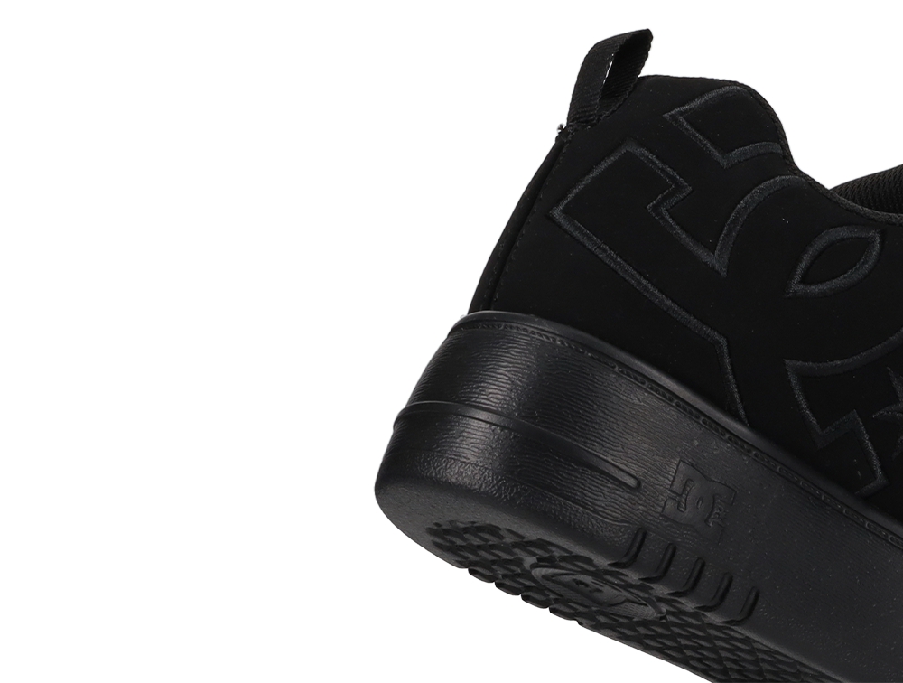 Zapatillas Dc Court Graffik Plataforma Mujer Mono Negro