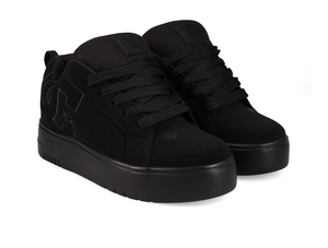 Zapatillas Dc Court Graffik Plataforma Mujer Mono Negro