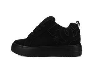 Zapatillas Dc Court Graffik Plataforma Mujer Mono Negro