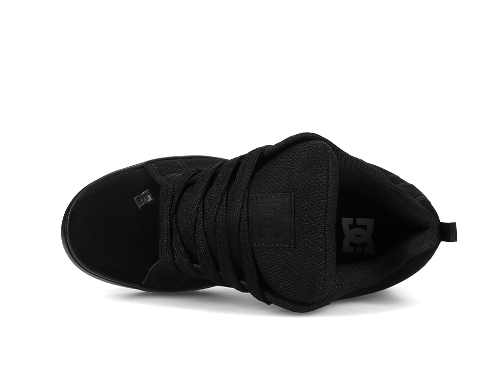 Zapatillas Dc Court Graffik Plataforma Mujer Mono Negro