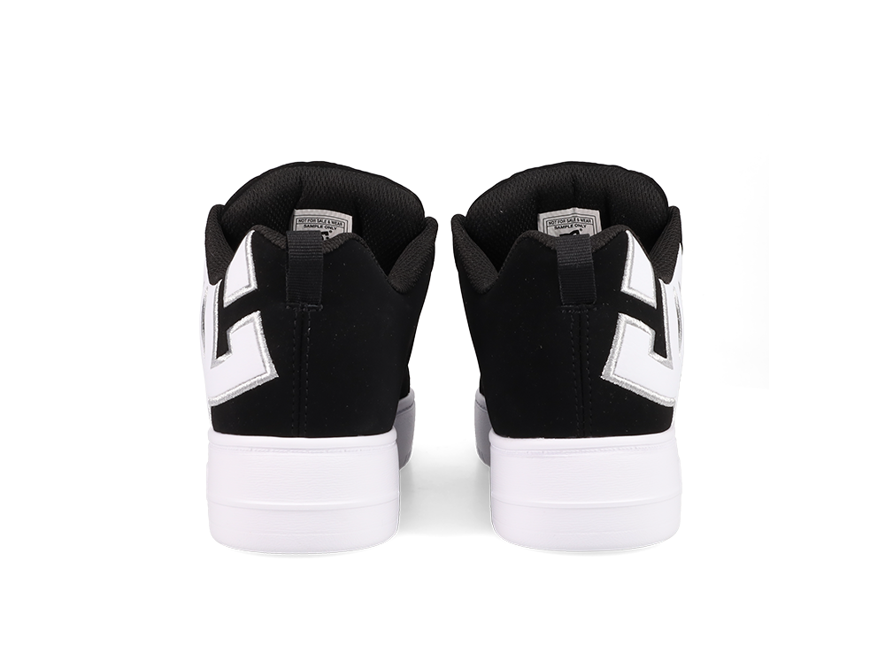 Zapatillas Dc Court Graffik Plataforma Mujer Negro