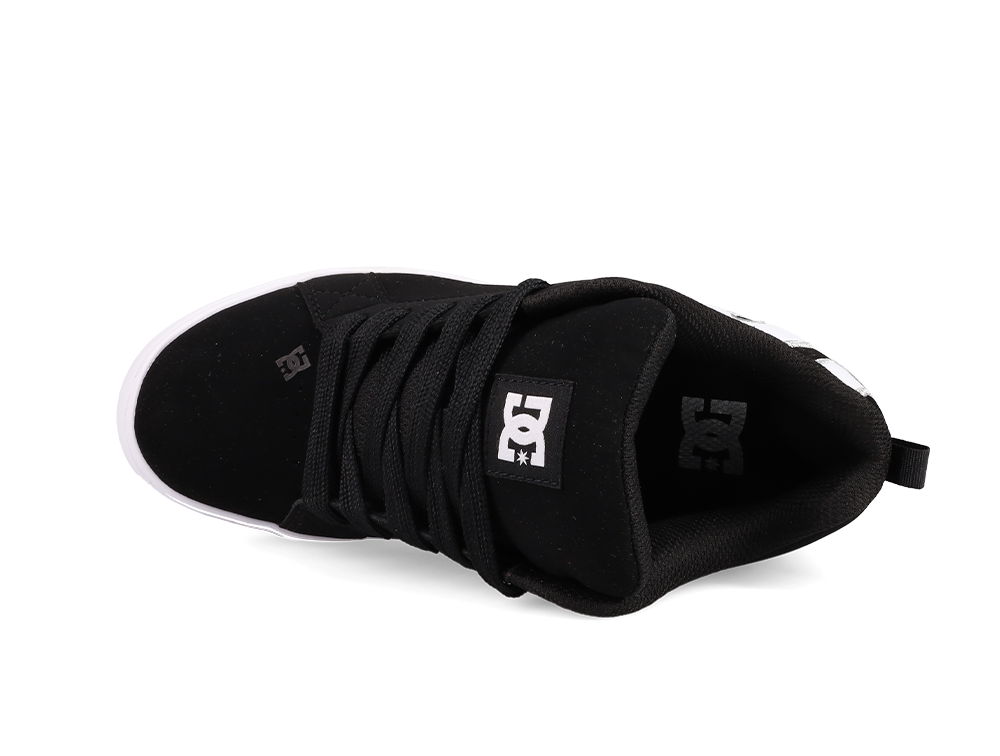 Zapatillas Dc Court Graffik Plataforma Mujer Negro