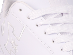 Zapatillas Dc Court Graffik Plataforma Mujer Blanco