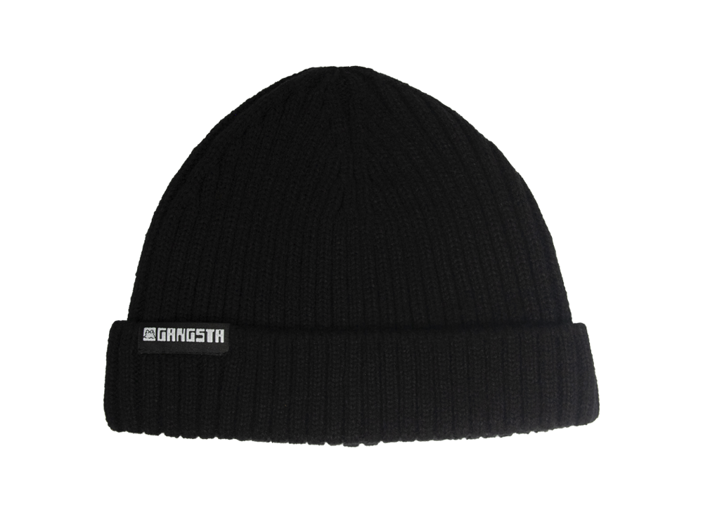 Beanie Gangsta Popeye Unisex Negro