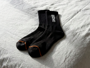 Calcetin Gangsta Mid Brand Unisex Negro