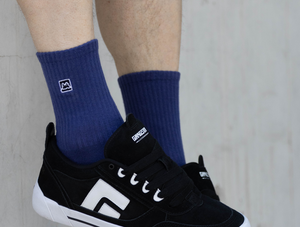 Calcetin Gangsta Mid Icon Unisex Purpura