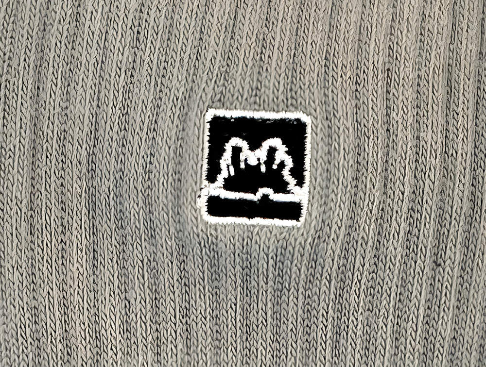 Calcetin Gangsta Mid Icon Unisex Gris