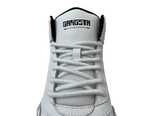 Cordones Gangsta Sl Round 2 Unisex Negro-Blanco