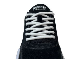 Cordones Gangsta Sl Round 2 Unisex Negro-Blanco