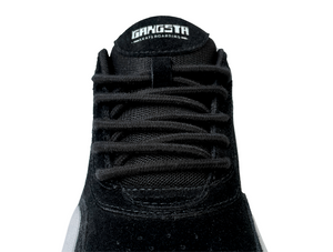Cordones Gangsta Sl Round 2 Unisex Negro-Blanco