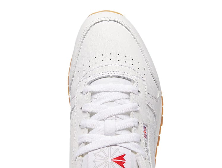 Zapatilla Reebok Classic Leather Cuero Mujer Blanco