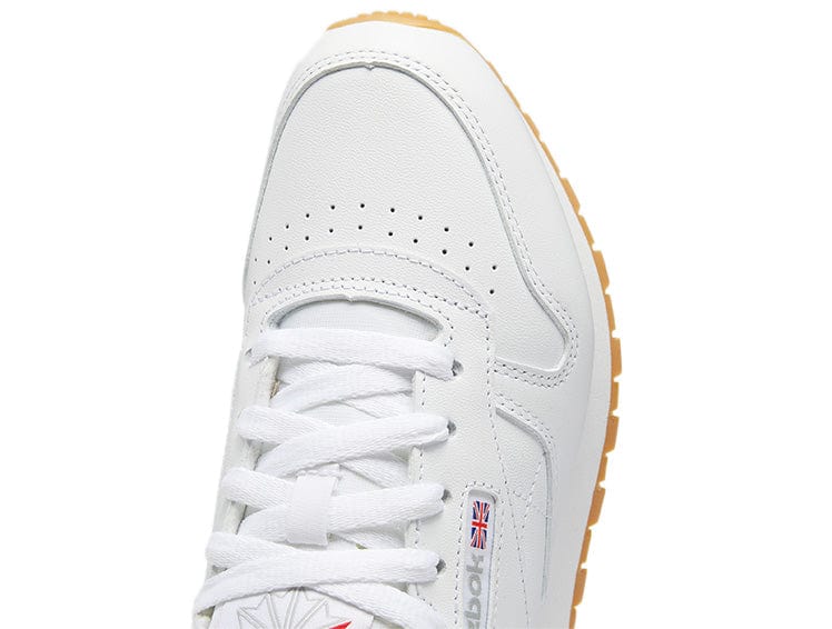 Zapatilla Reebok Classic Leather Cuero Mujer Blanco