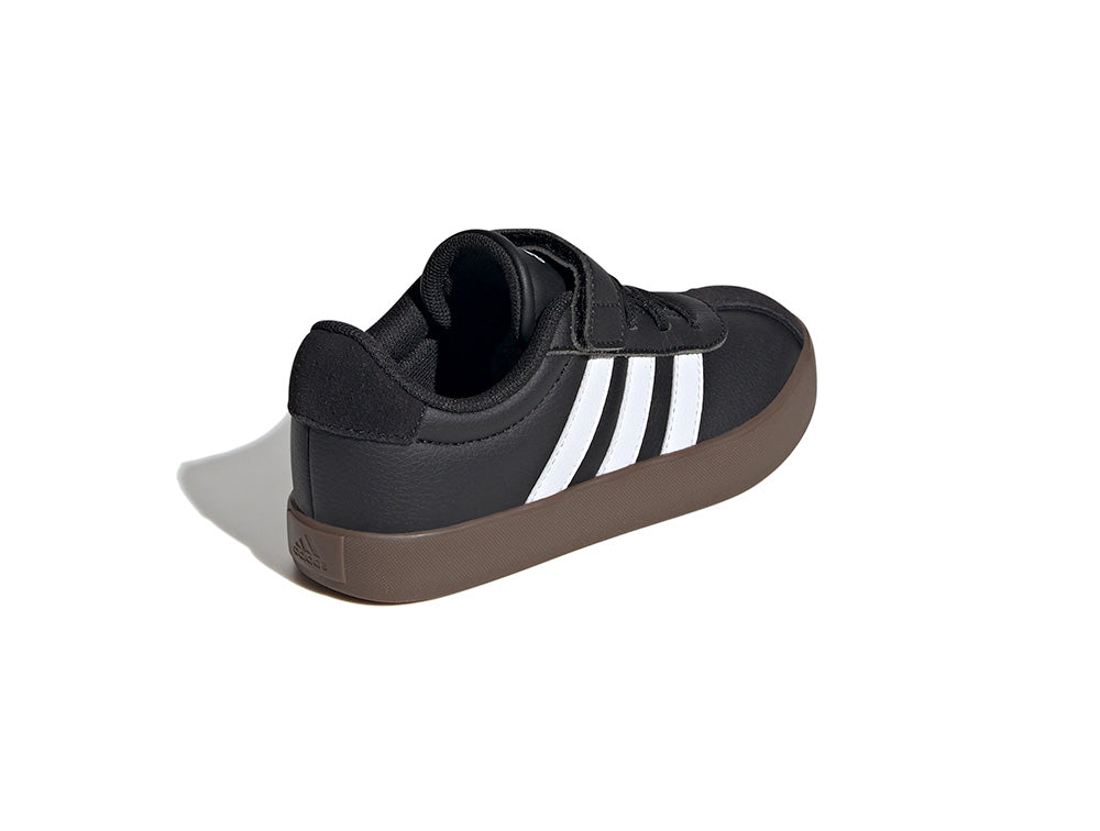 Zapatilla Adidas Vl Court 3.0 Junior Negro - Blanco