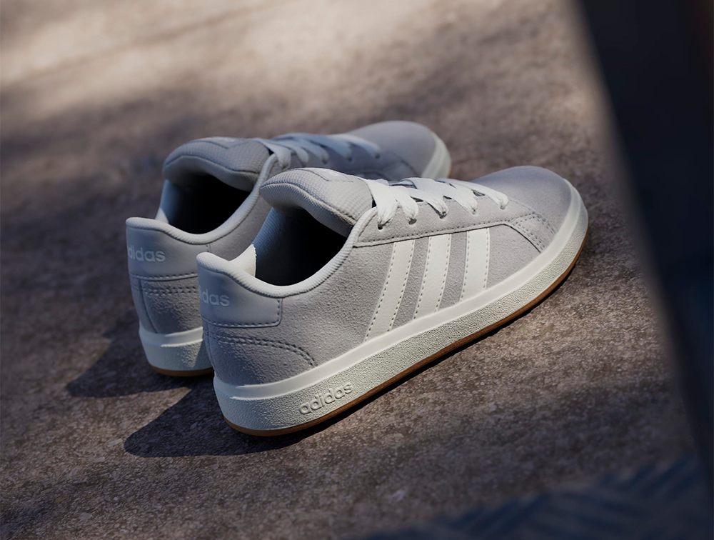 Zapatillas Adidas Grand Court 00S Sue Junior Gris