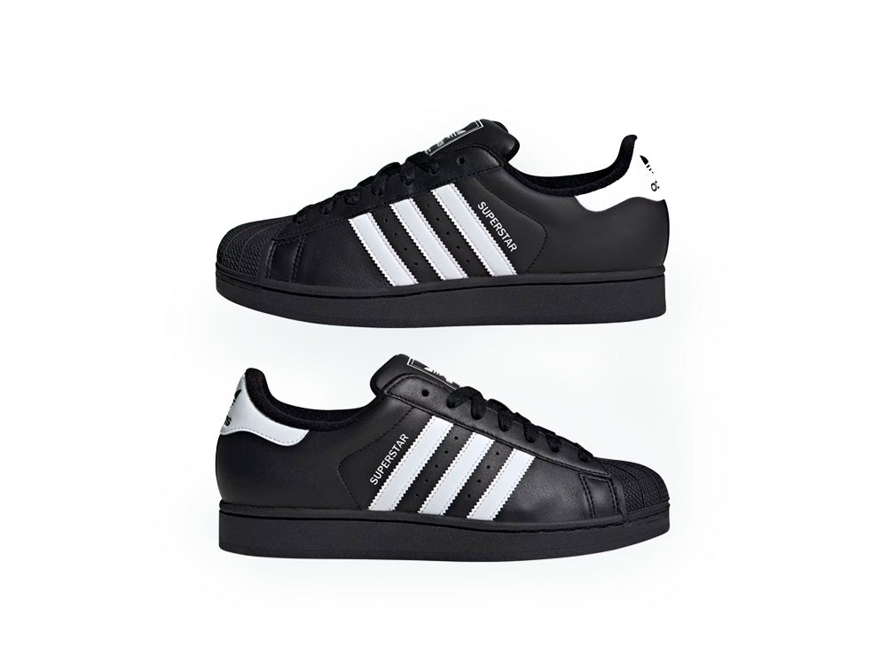 Zapatillas Adidas Superstar II Unisex Negro