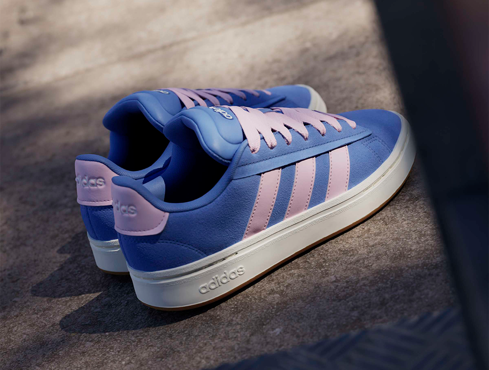 Zapatillas Adidas Grand Court Alpha 00S Mujer Azul