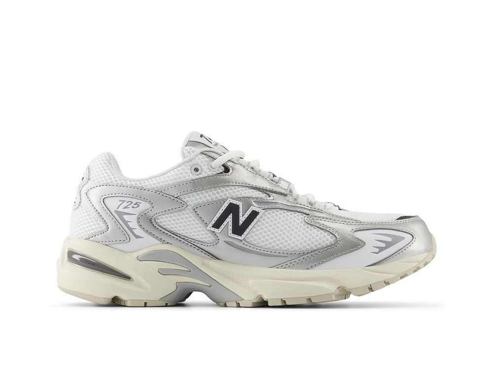 Zapatilla New Balance 725 Unisex Blanco - Gris -Negro