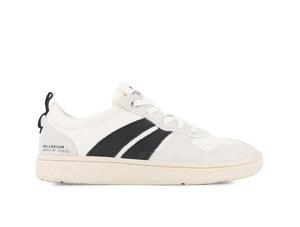 Zapatilla Palladium Pallacup Flame Leather Unisex Blanco
