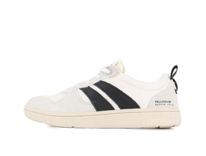 Zapatilla Palladium Pallacup Flame Leather Unisex Blanco