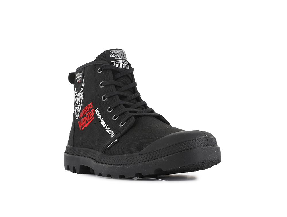 Zapatilla Palladium Pampa Hellfire Unisex Negro