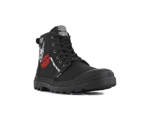 Zapatilla Palladium Pampa Hellfire Unisex Negro