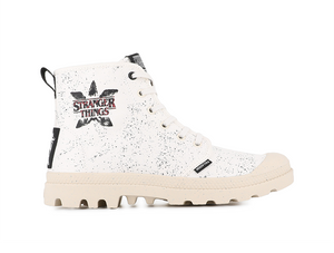 Zapatilla Palladium Pampa x Demodog Unisex Blanco