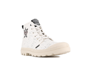 Zapatilla Palladium Pampa x Demodog Unisex Blanco