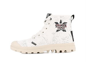 Zapatilla Palladium Pampa x Demodog Unisex Blanco