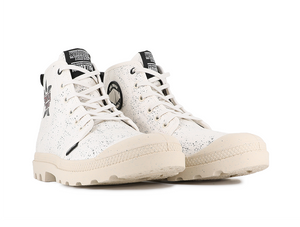 Zapatilla Palladium Pampa x Demodog Unisex Blanco