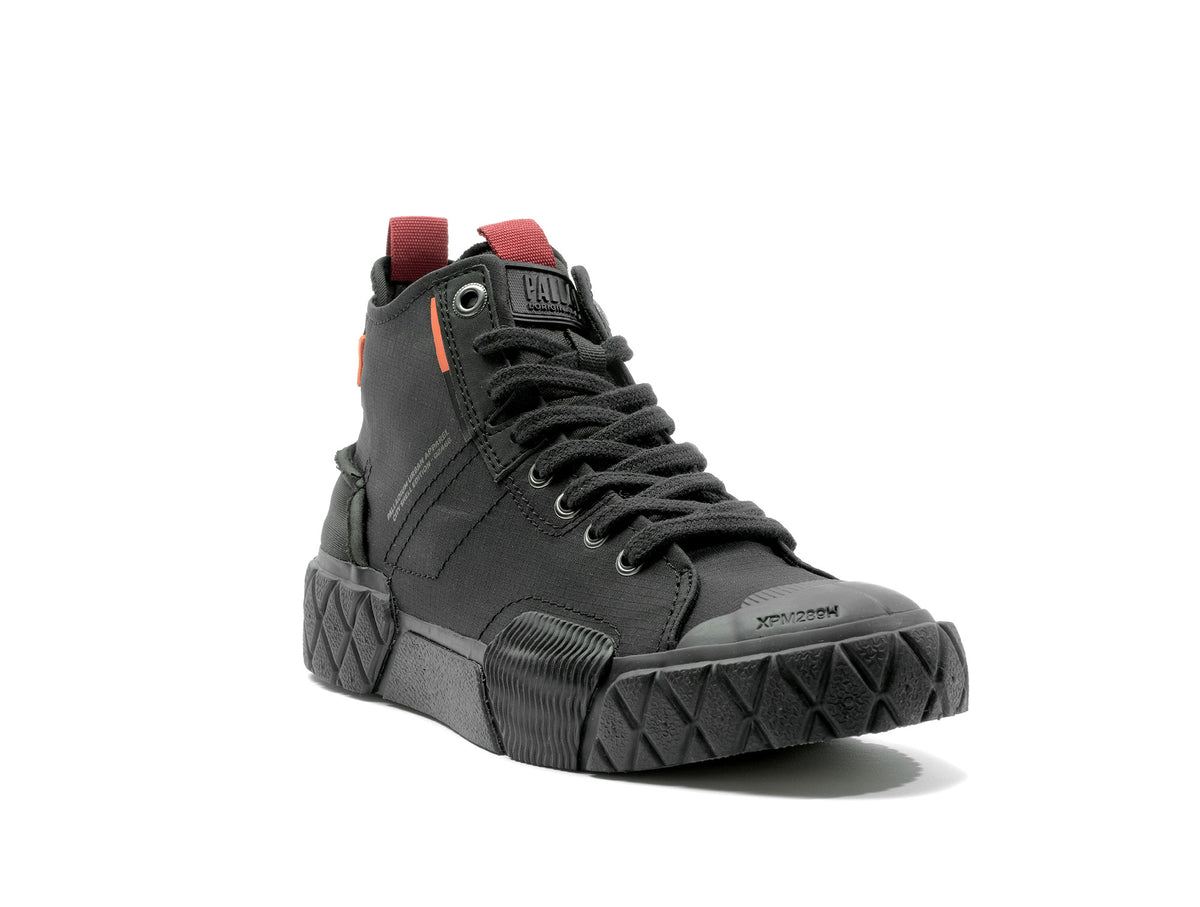 Zapatilla Palladium Ace City Shell Chukka Unisex Mono Negro