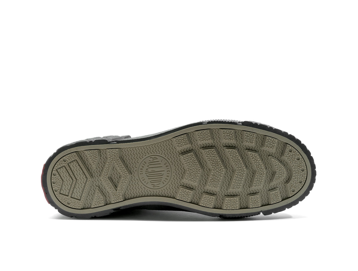 Zapatilla Palladium Ace City Shell Chukka Unisex Mono Negro