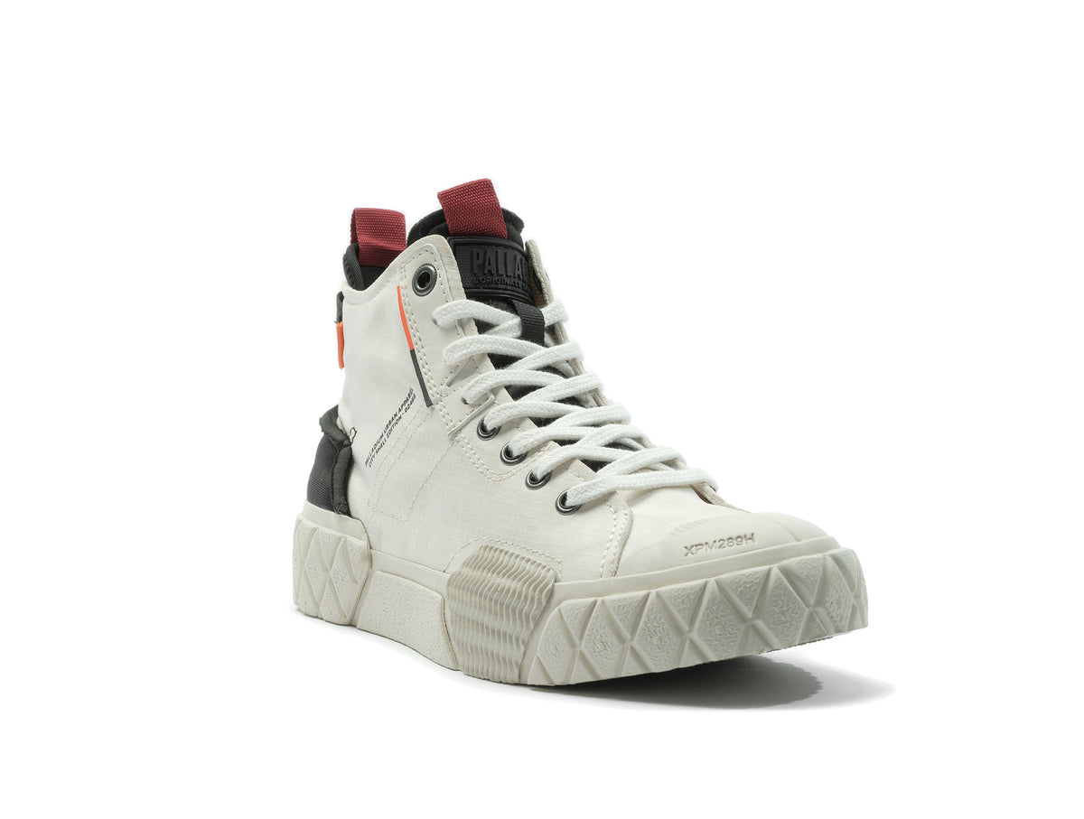 Zapatilla Palladium Ace City Shell Chukka Unisex Blanco