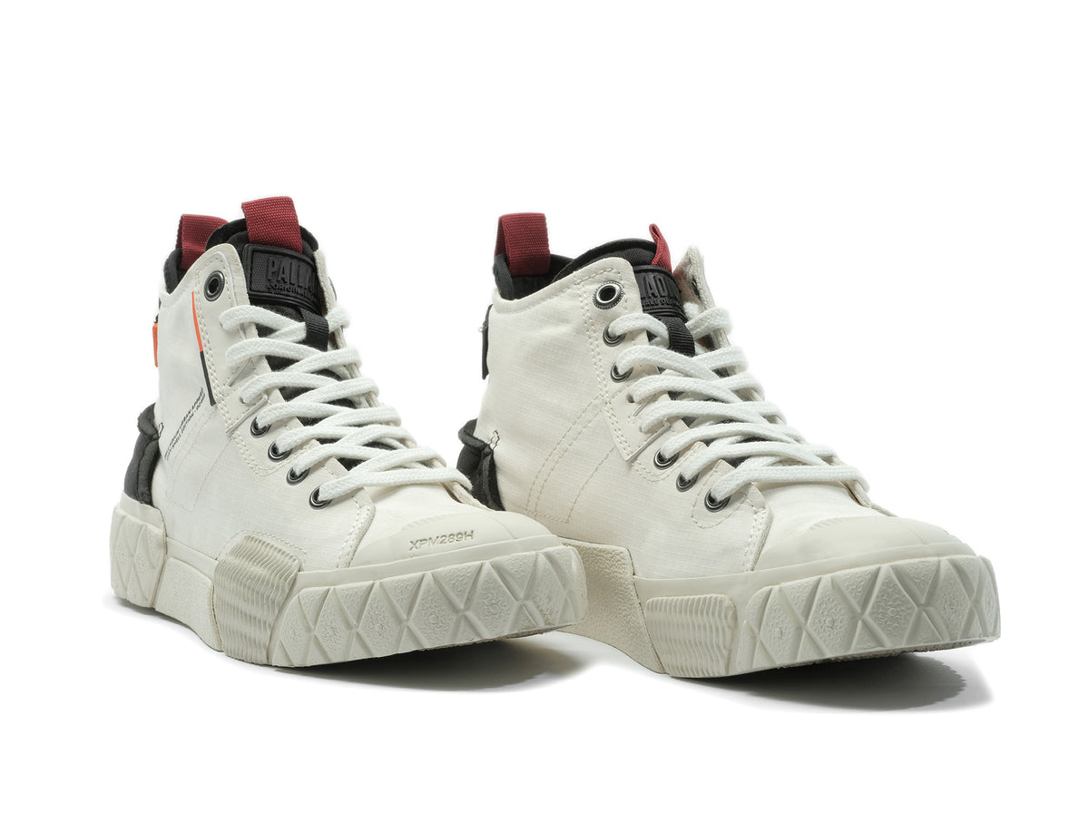 Zapatilla Palladium Ace City Shell Chukka Unisex Blanco