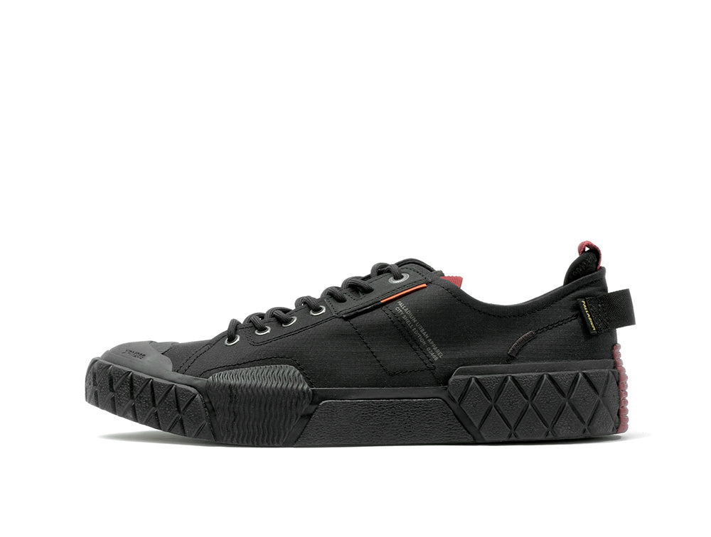 Zapatilla Palladium Ace City Shell Unisex Mono Negro
