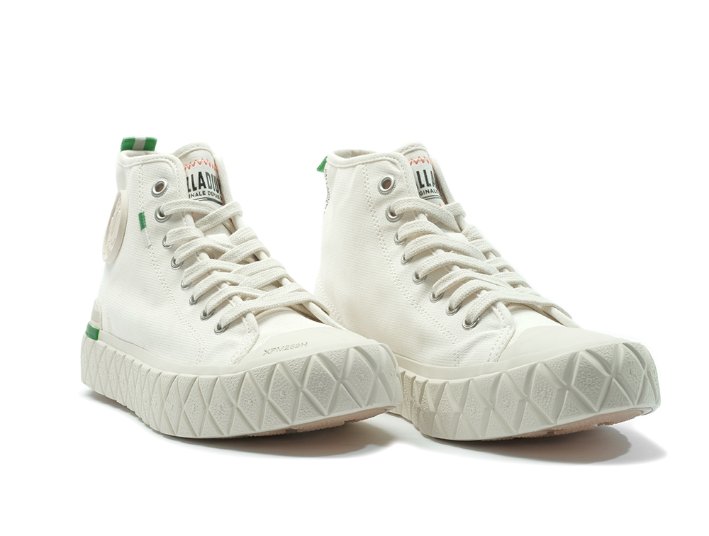 Zapatilla Palladium Palla Ace Chukka Unisex Blanco