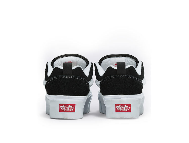 Zapatilla Vans Knu Stack Plataforma Mujer Negro