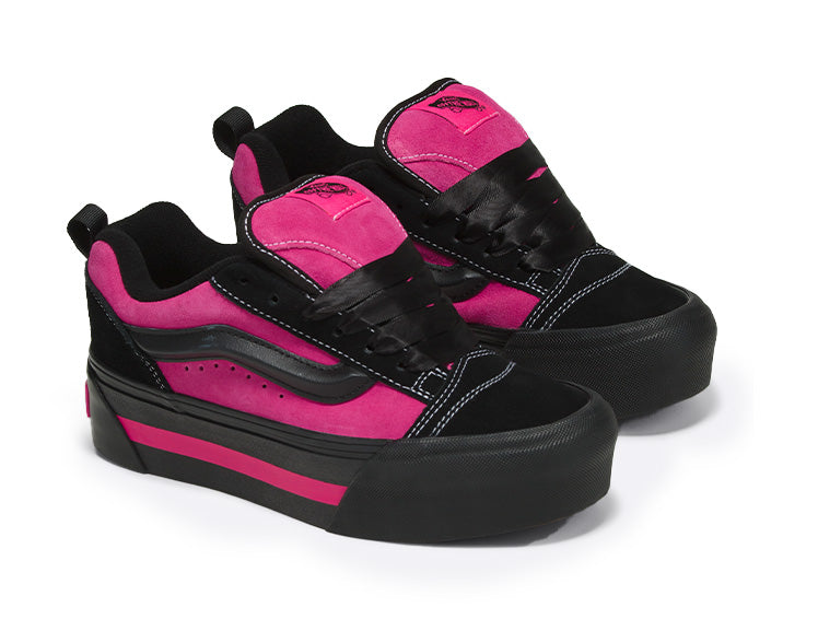 Zapatilla Vans Knu Stack Plataforma Mujer Rosado
